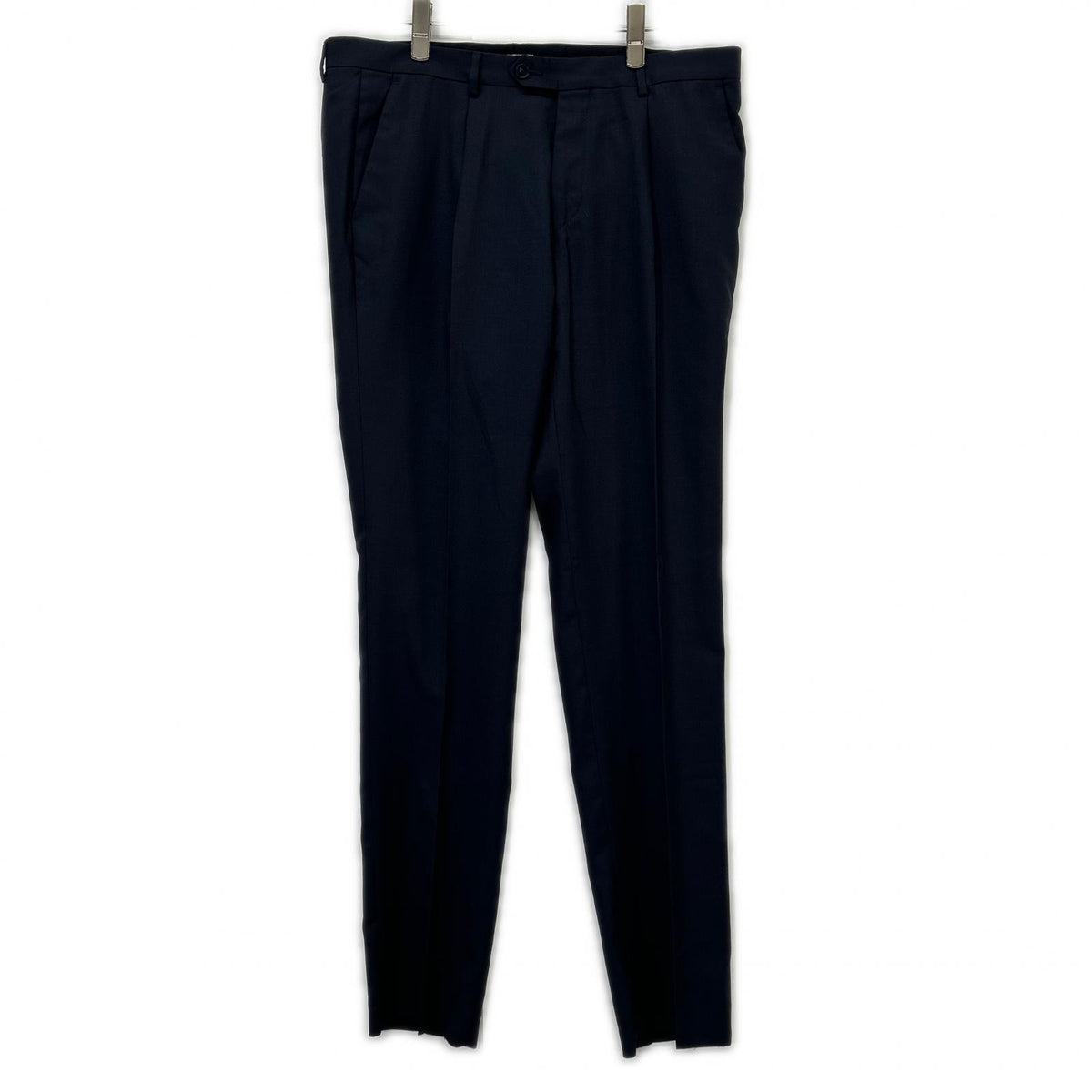 PAOLONI Archivio Cinquantadue 2B Wool Suit Navy Size 52