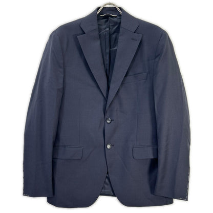 PAOLONI Archivio Cinquantadue 2B Wool Suit Navy Size 52