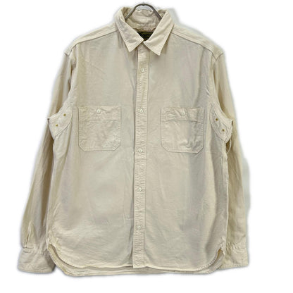 NIGEL CABOURN Medical Shirt Ivory Size 48