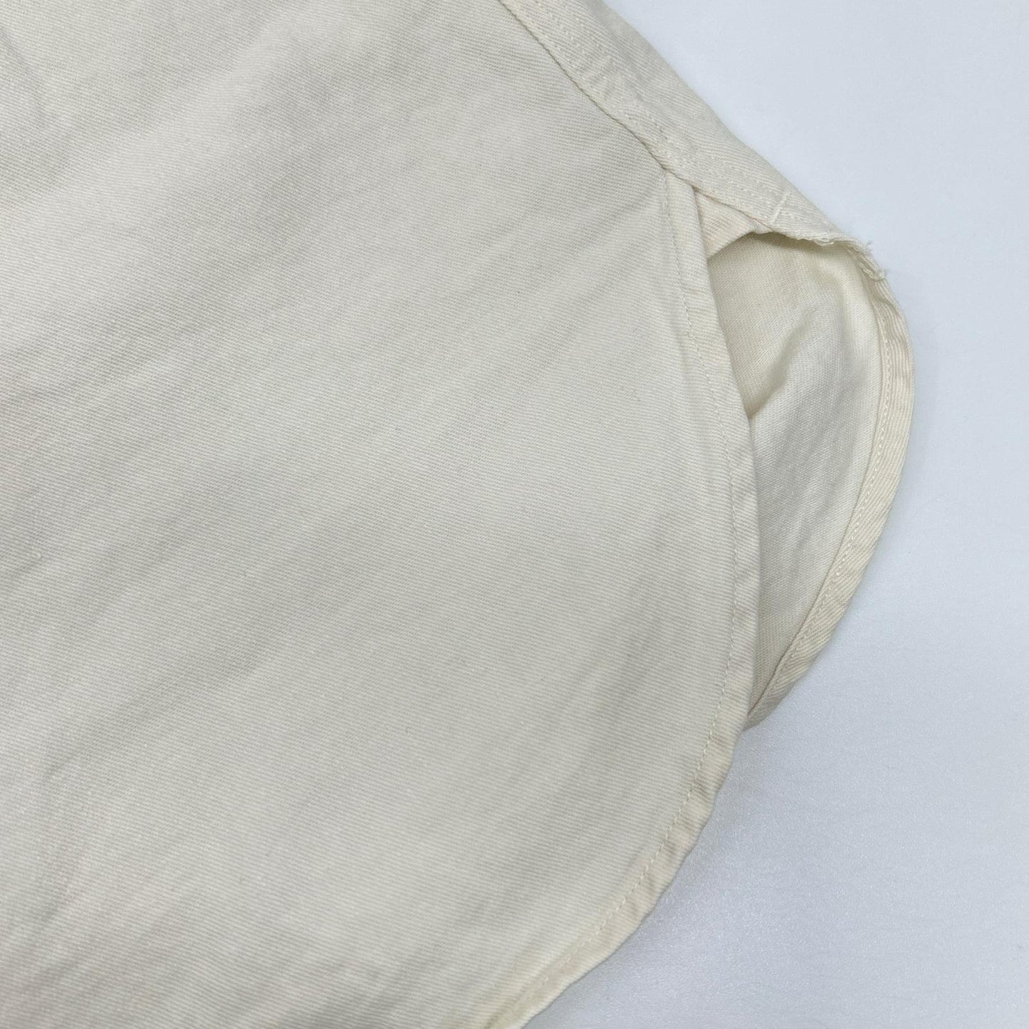 NIGEL CABOURN Medical Shirt Ivory Size 48