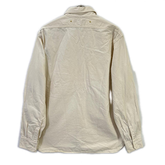NIGEL CABOURN Medical Shirt Ivory Size 48