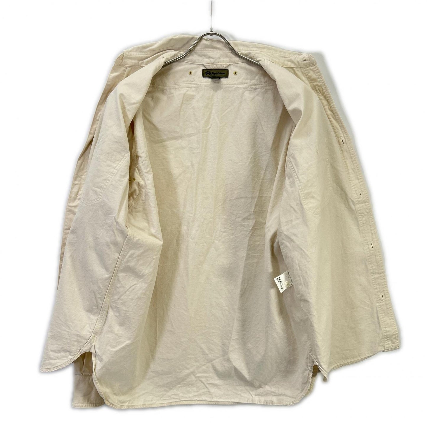 NIGEL CABOURN Medical Shirt Ivory Size 48