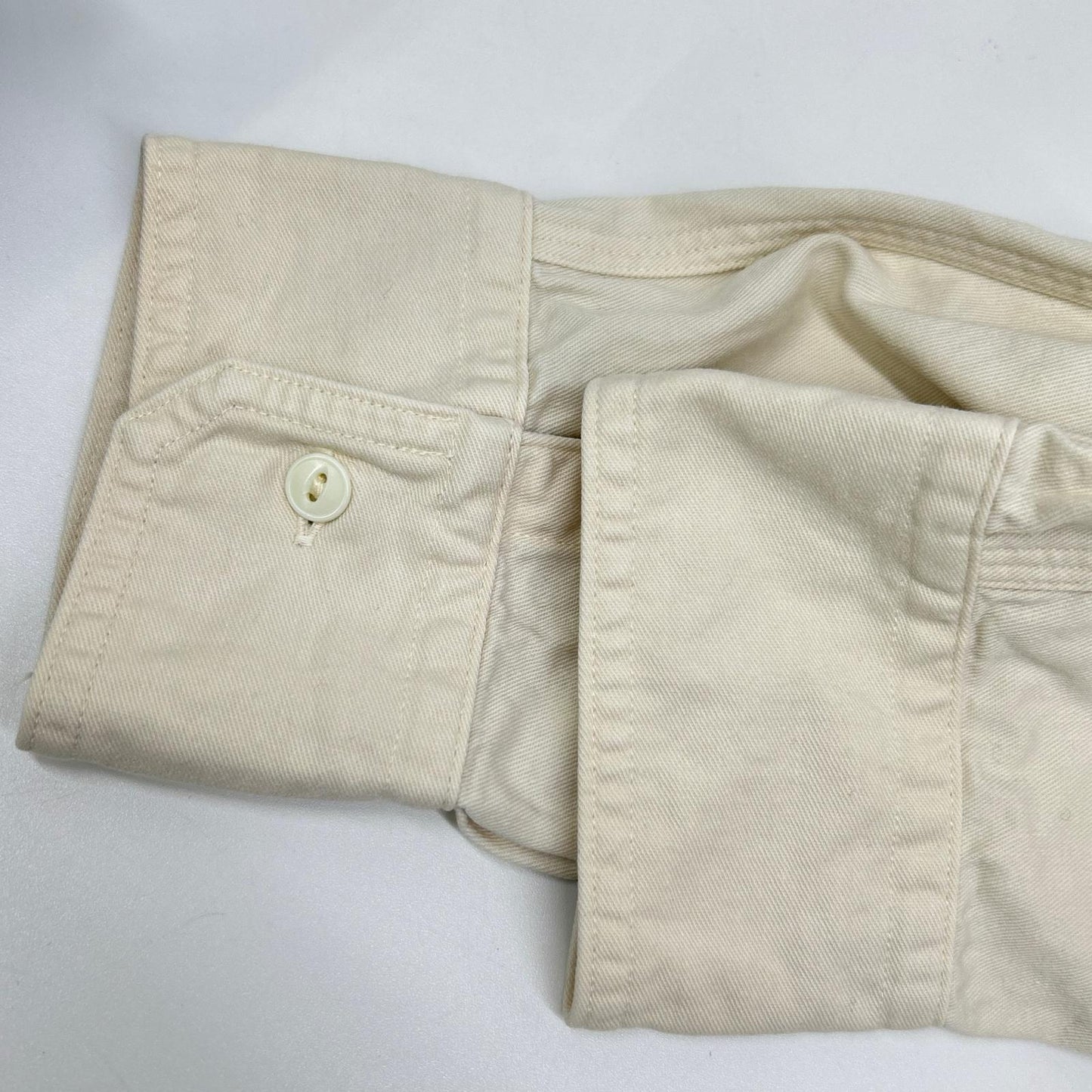NIGEL CABOURN Medical Shirt Ivory Size 48