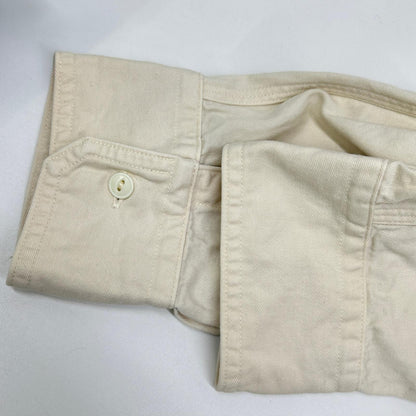 NIGEL CABOURN Medical Shirt Ivory Size 48