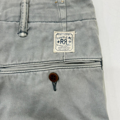 RRL Regulation Garment Dyed Chino Shorts Gray Size 32