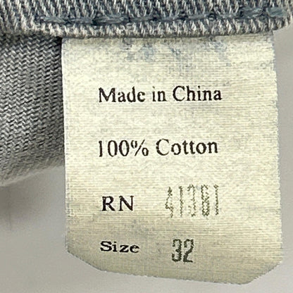 RRL Regulation Garment Dyed Chino Shorts Gray Size 32