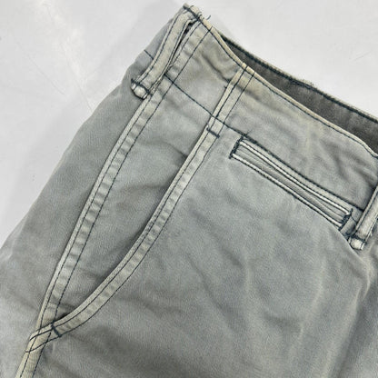 RRL Regulation Garment Dyed Chino Shorts Gray Size 32