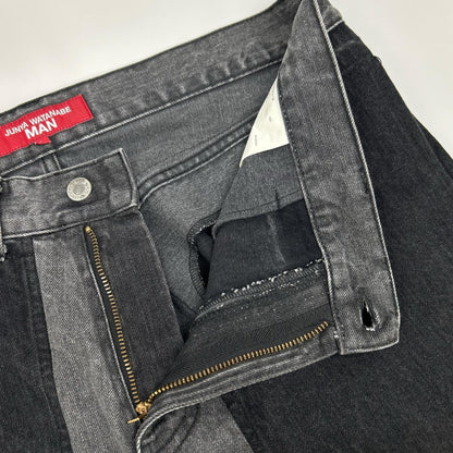 JUNYA WATANABE MAN x Levi's Reconstructed Jeans Black Size L