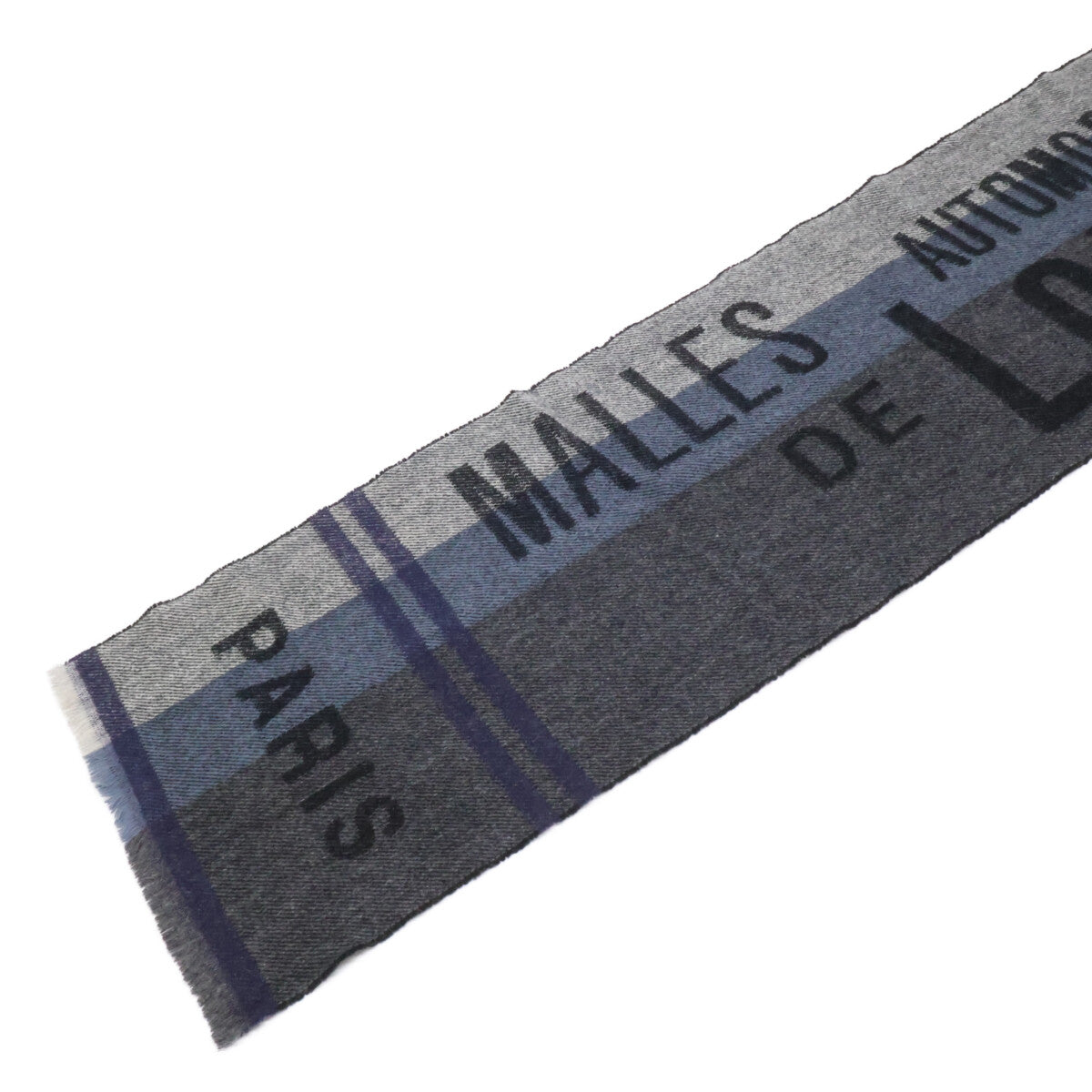 LOUIS VUITTON Logo Cashmere Blend ONE SIZE Muffler Size ONE SIZE