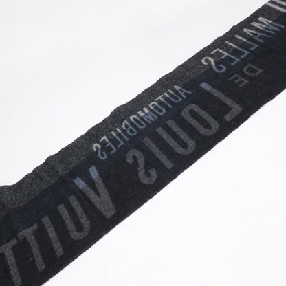 LOUIS VUITTON Logo Cashmere Blend ONE SIZE Muffler Size ONE SIZE
