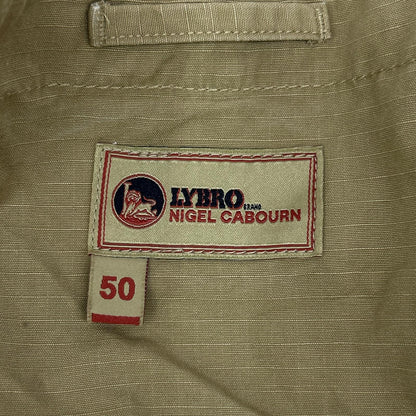 NIGEL CABOURN LYBRO Naval Dungaree Ripstop Beige Size 50