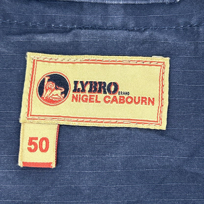 NIGEL CABOURN LYBRO Naval Dungaree Ripstop Navy Size 50