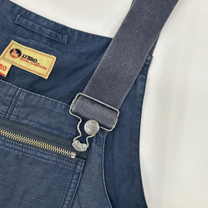NIGEL CABOURN LYBRO Naval Dungaree Ripstop Navy Size 50