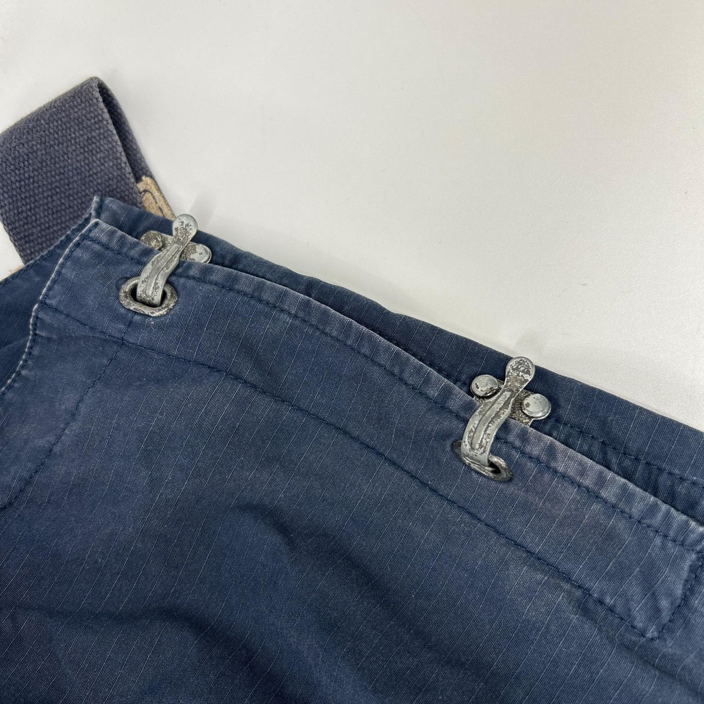 NIGEL CABOURN LYBRO Naval Dungaree Ripstop Navy Size 50