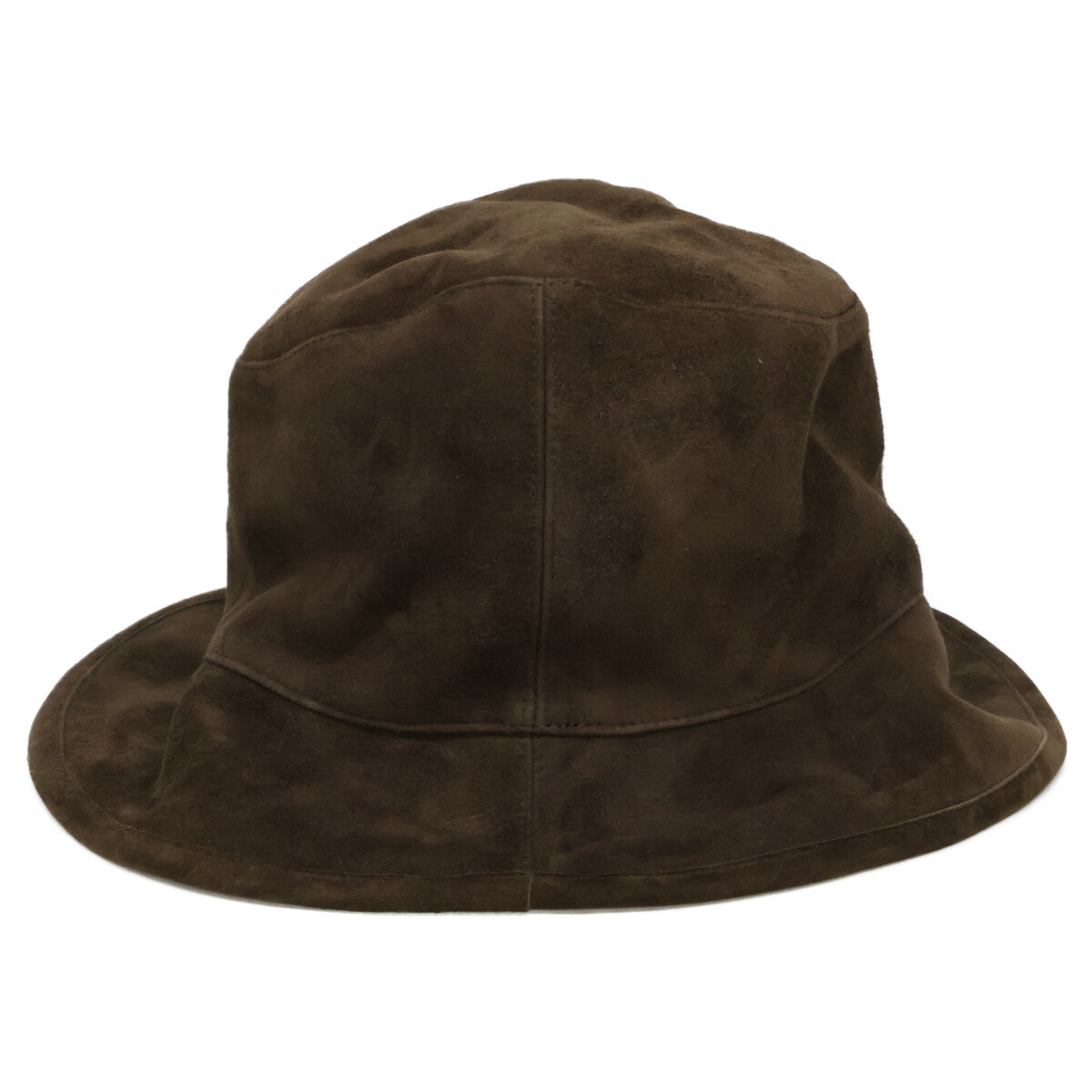 KIJIMATAKAYUKI Goat Suede Hat Brown Size 3