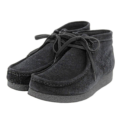 Clarks WallabeeEVO Suede Boots Dark Navy Size 6