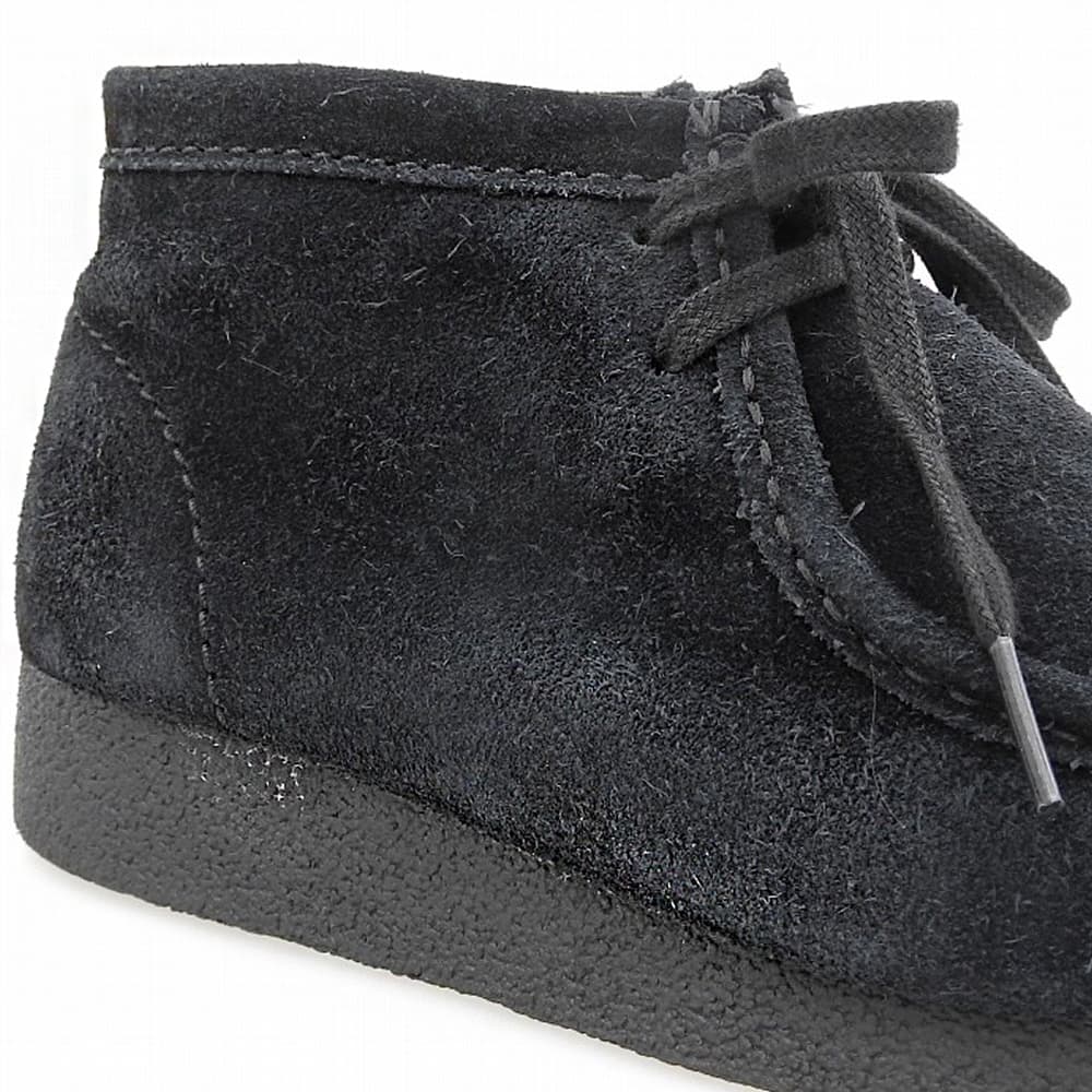 Clarks WallabeeEVO Suede Boots Dark Navy Size 6
