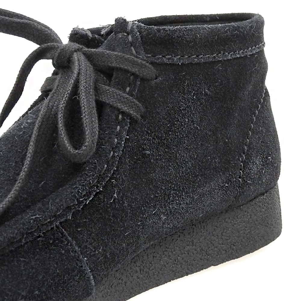 Clarks WallabeeEVO Suede Boots Dark Navy Size 6
