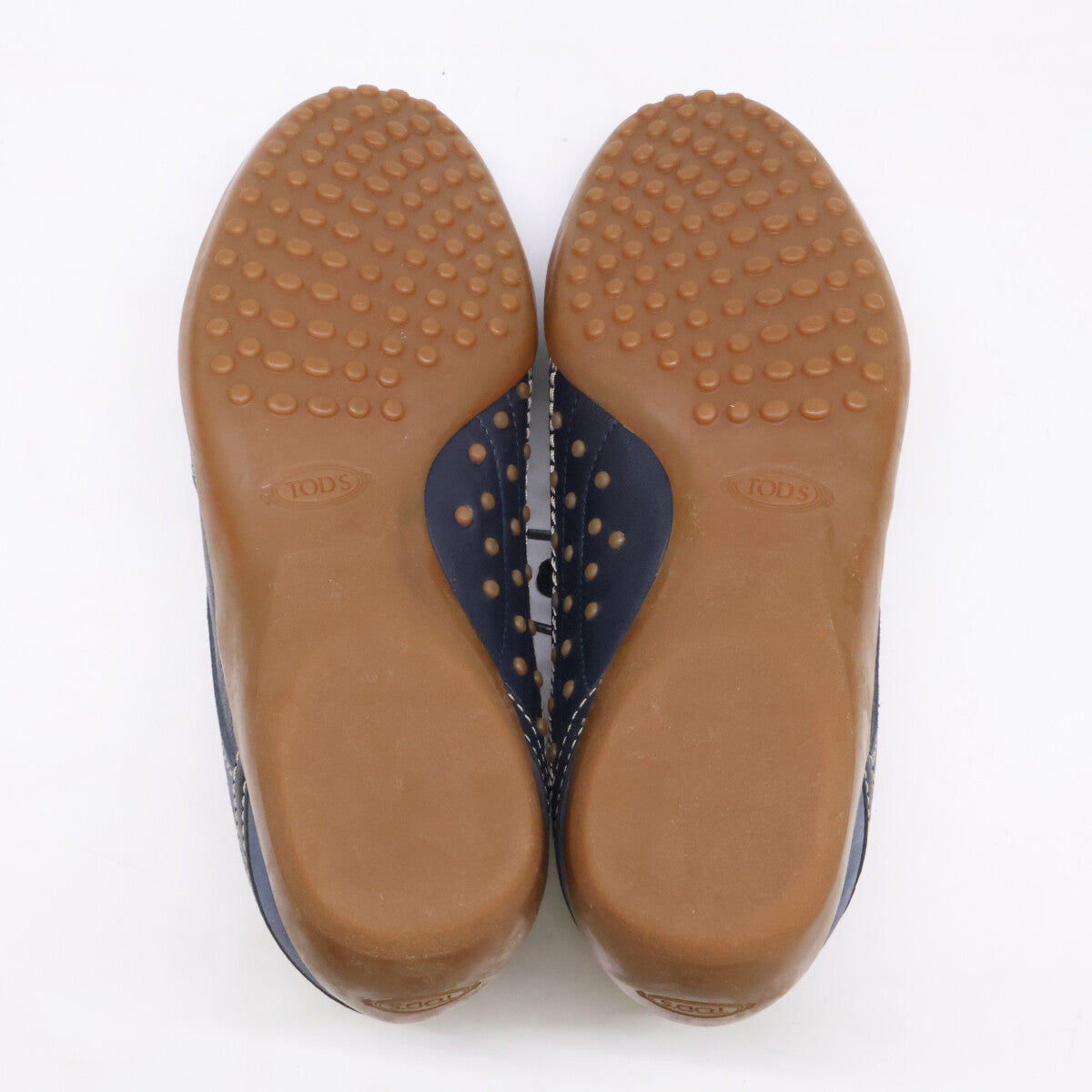 TOD'S OWENS LACED Suede Sneakers Jeans/Navy Size 6