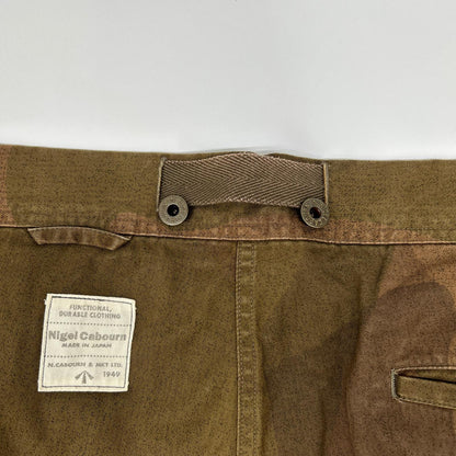 NIGEL CABOURN SAS Combat Cotton Pants Brown Size 32
