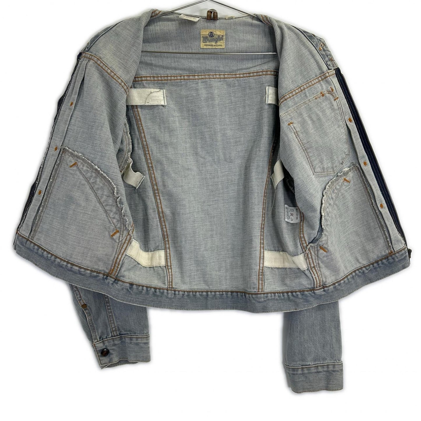 Wrangler LOT.11MJZ 14oz Indigo Denim Jacket Size M