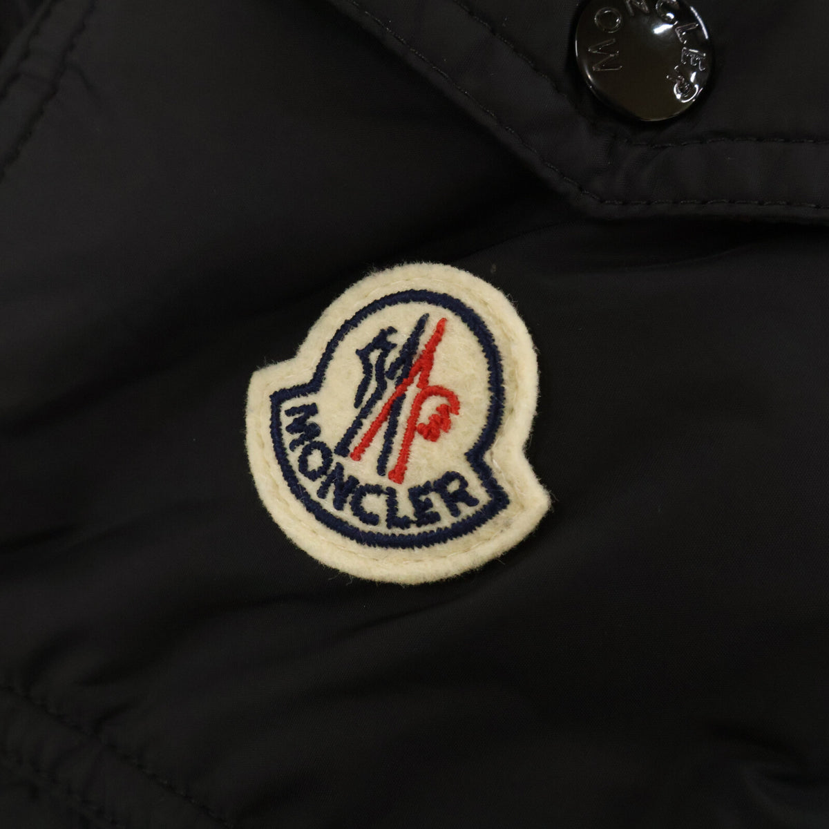 Moncler 23' MAYAF Fur Hooded Down Jacket Black Size 2