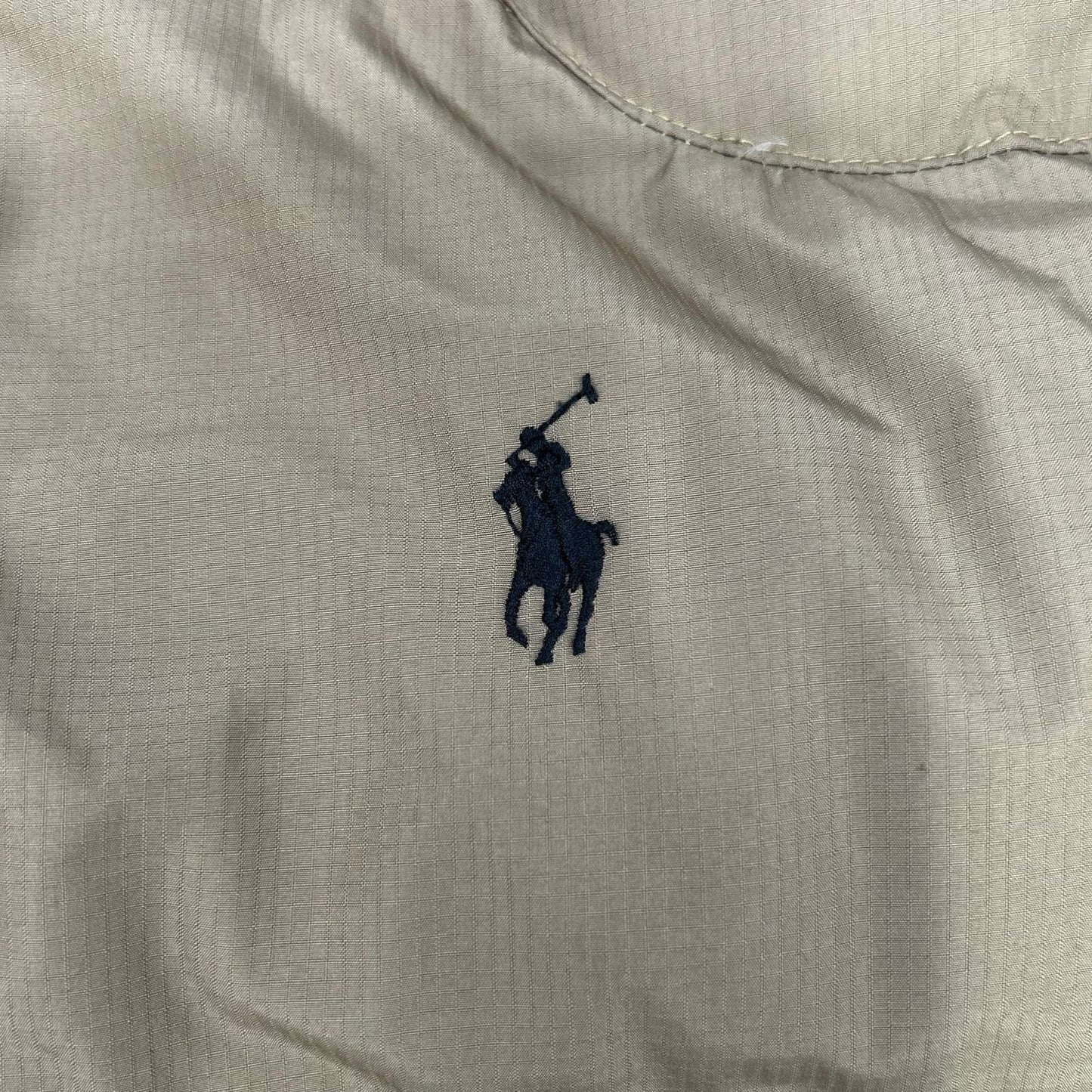POLObyRalphLauren Tyrol Hooded Down Vest Khaki Size L