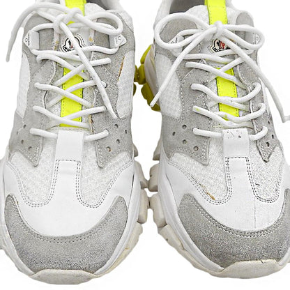 MONCLER Leave No Trace Mesh Sneakers White/Gray Size EU 42
