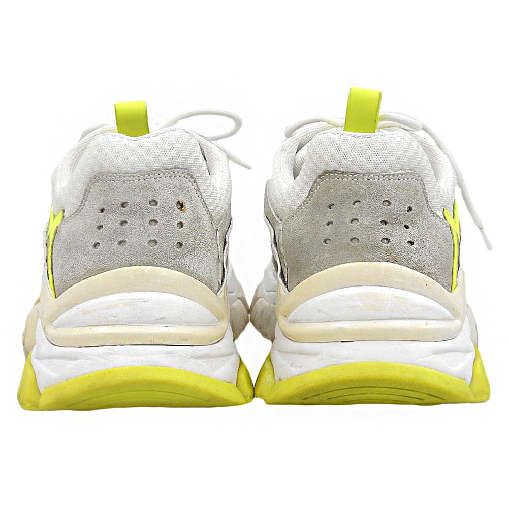 MONCLER Leave No Trace Mesh Sneakers White/Gray Size EU 42