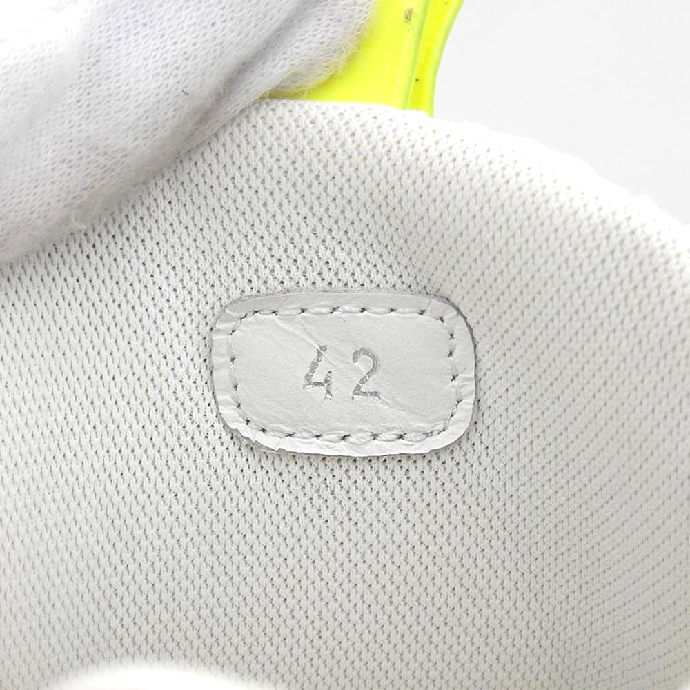 MONCLER Leave No Trace Mesh Sneakers White/Gray Size EU 42