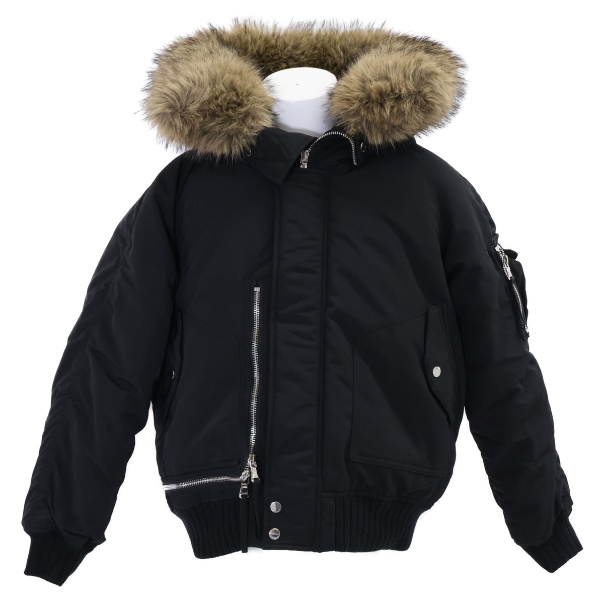 MLVINCE Black N-2B Flight Jacket Size L
