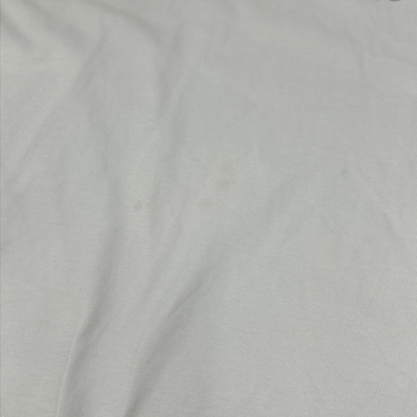 MONCLER 2023 Metallic Front Logo Cotton T-Shirt White Size L