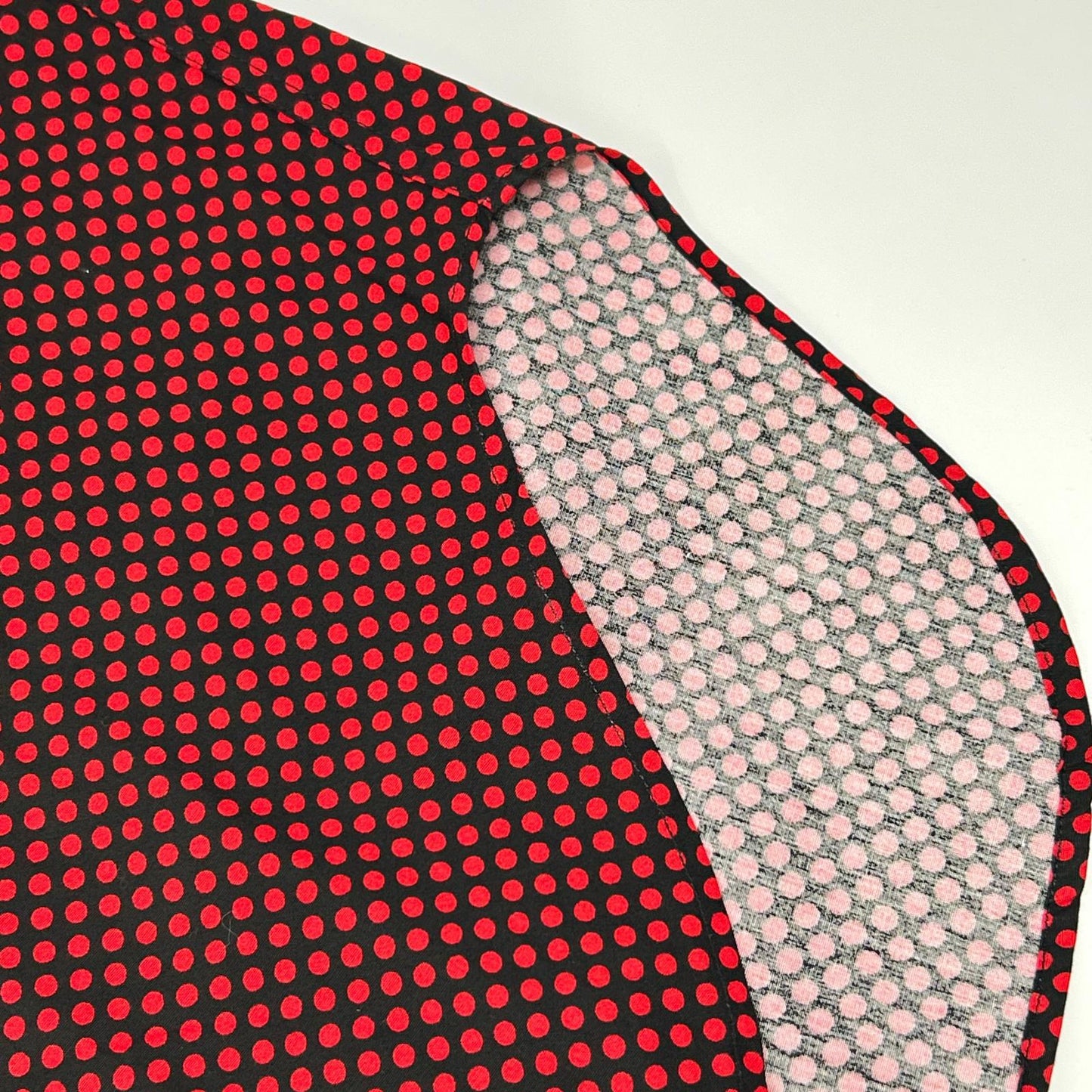 ALEXANDER McQUEEN Early Tag Double Shirt Black/Red Size 46