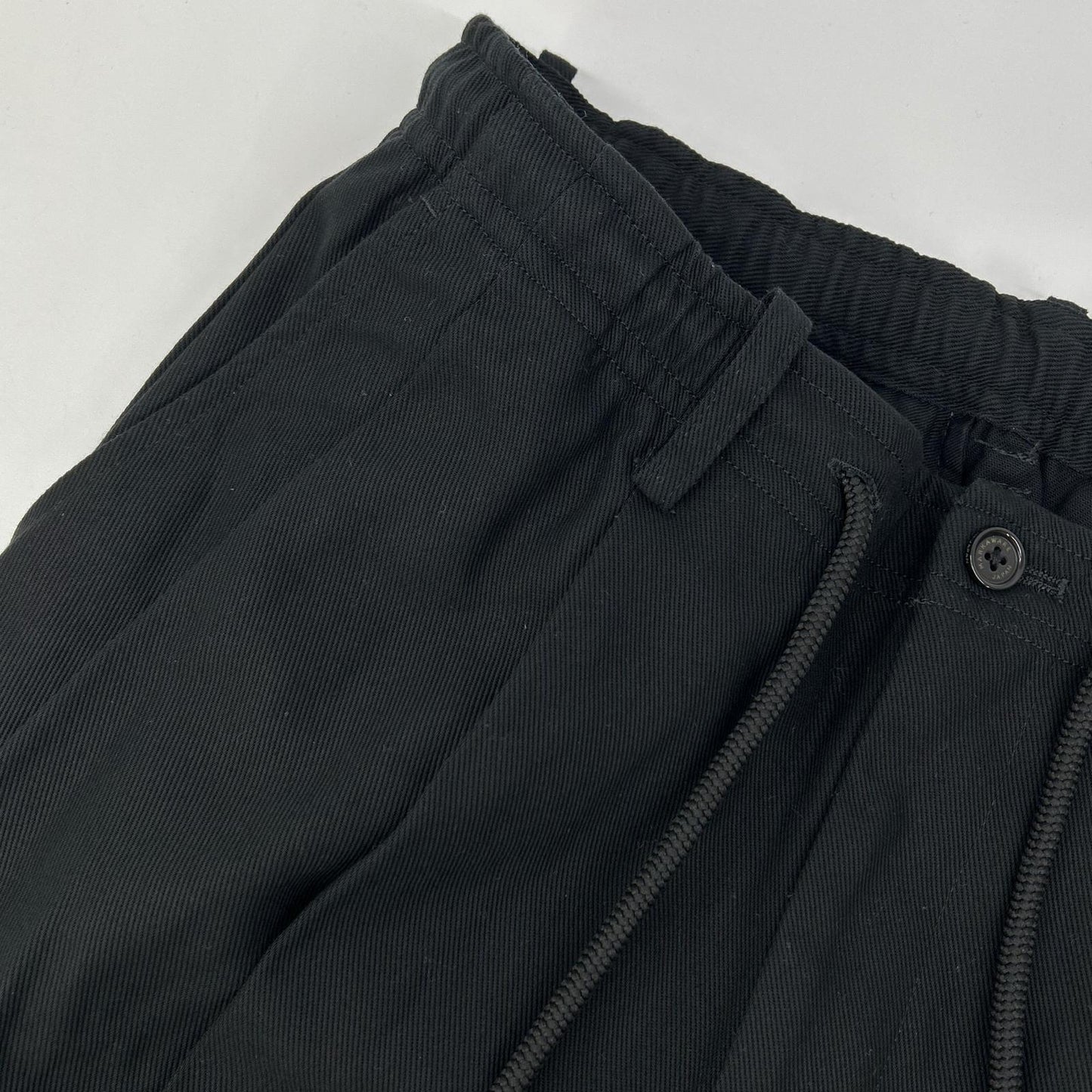 MARKAWARE Black Cotton Survival Cloth Trousers Size 1