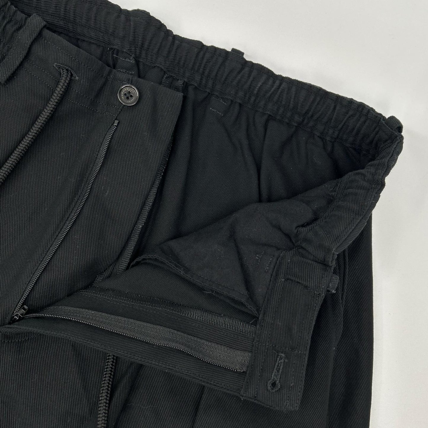 MARKAWARE Black Cotton Survival Cloth Trousers Size 1