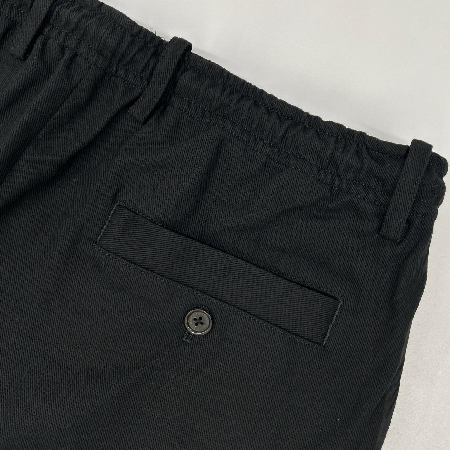 MARKAWARE Black Cotton Survival Cloth Trousers Size 1
