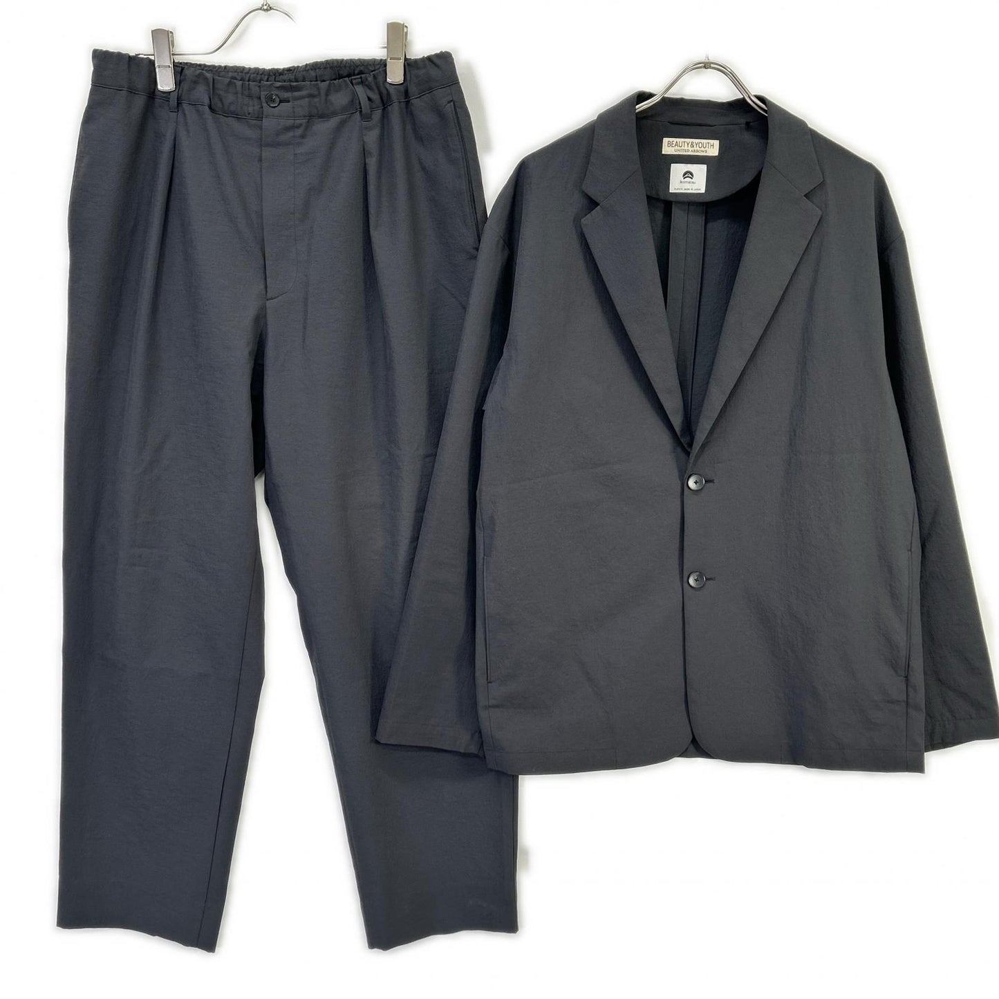 B&Y U-ARROWS Gray Komatsu Pack Relaxed Suit Size XL