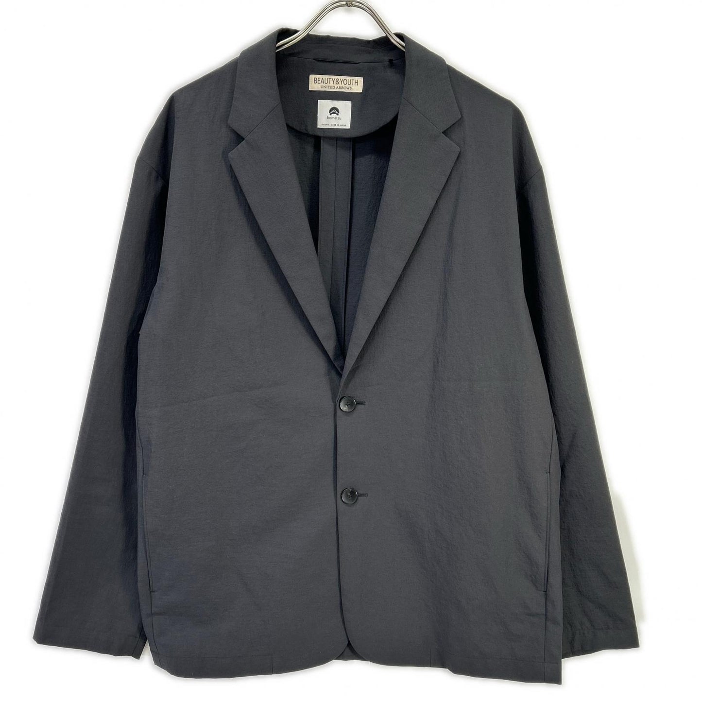 B&Y U-ARROWS Gray Komatsu Pack Relaxed Suit Size XL