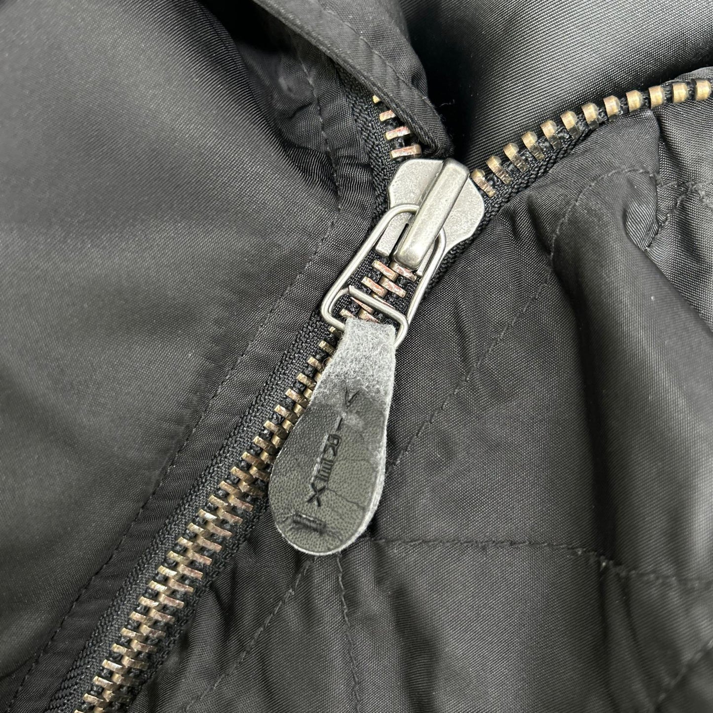 AVIREX Black N-3B Nylon Flight Jacket Size M
