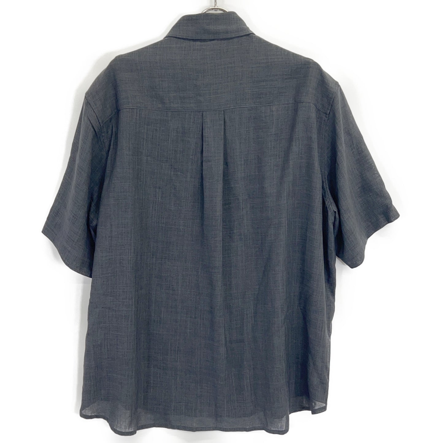 MAISON SPECIAL Gray Triacetate Prime-Over S/S Size 2