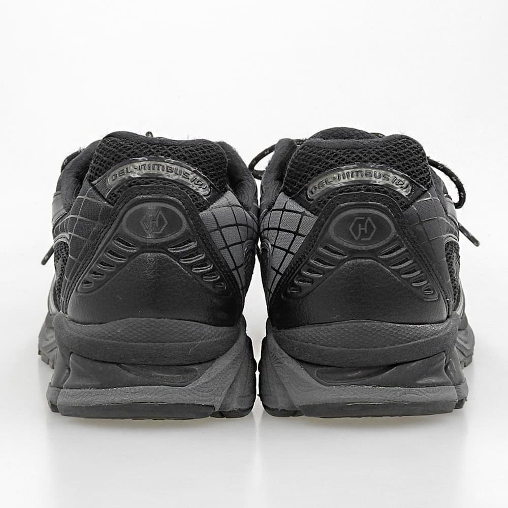 asics Black/Gray GEL-NIMBUS 10.1 Mesh Sneakers Size 11