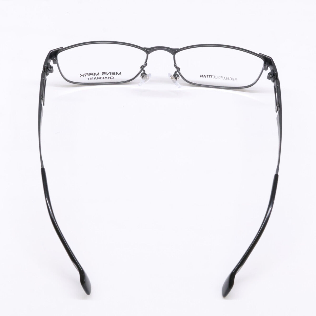 CHARMANT Black Square Eyewear Size 55x16-145MM