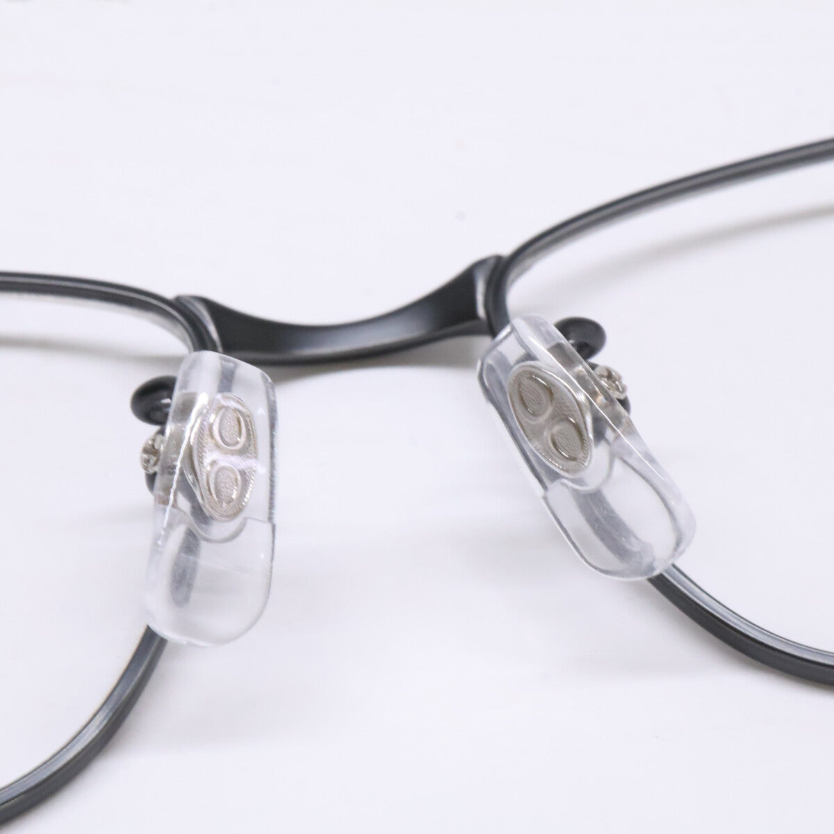 CHARMANT Black Square Eyewear Size 55x16-145MM