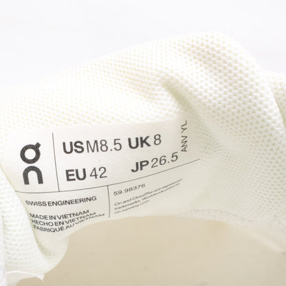 ON White Cloud 5 Running Sneakers Size EU 42