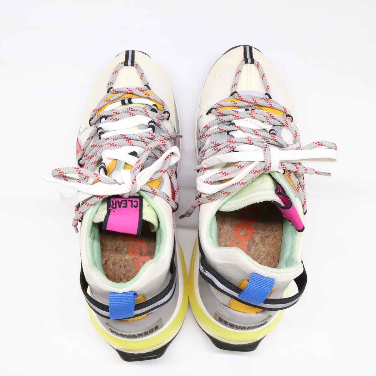 Dsquared2 DSQUARED Multicolor Bubbles Sneakers Size EU 43