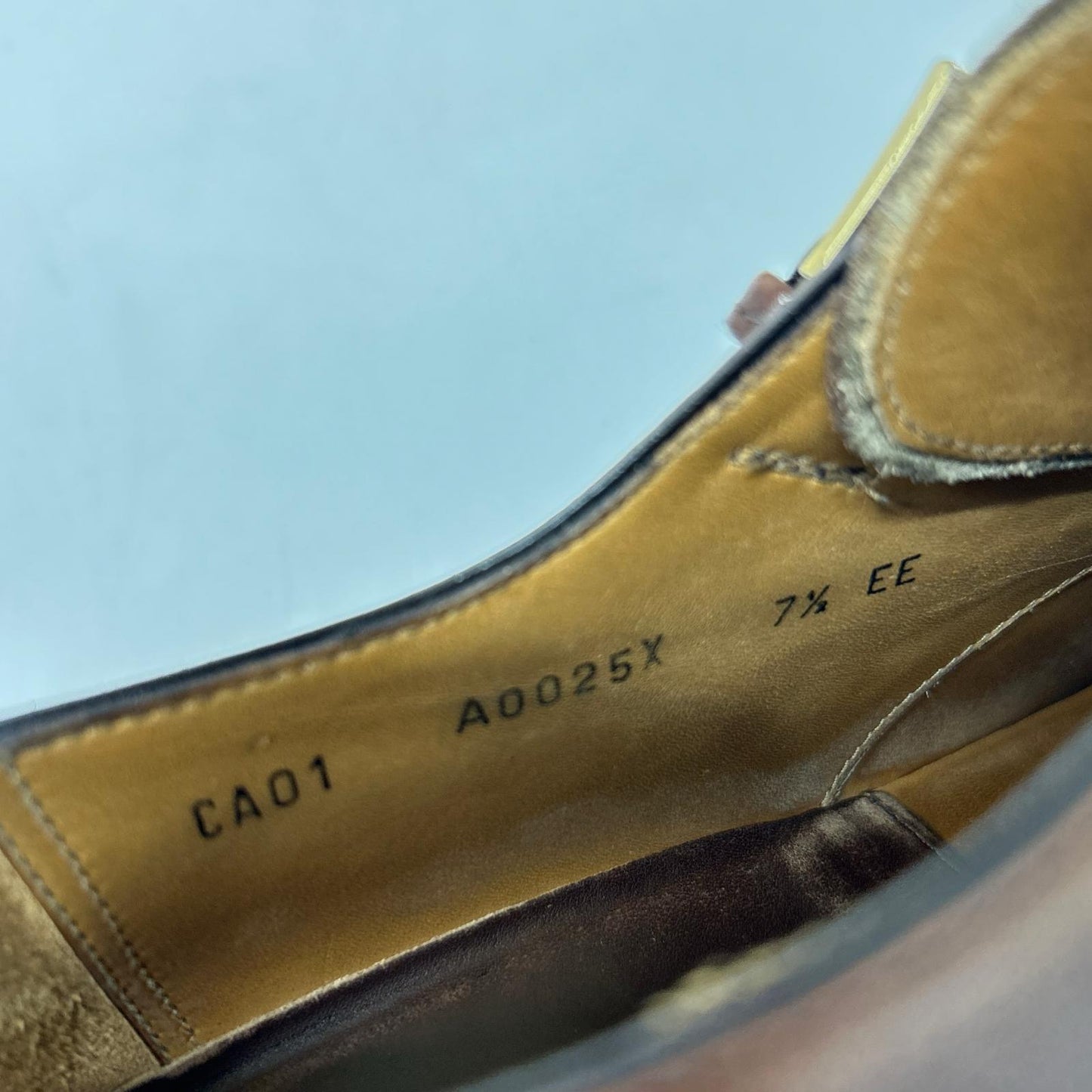 Ermenegildo Zegna Double Monk Strap Leather Brown Sneakers Size 7