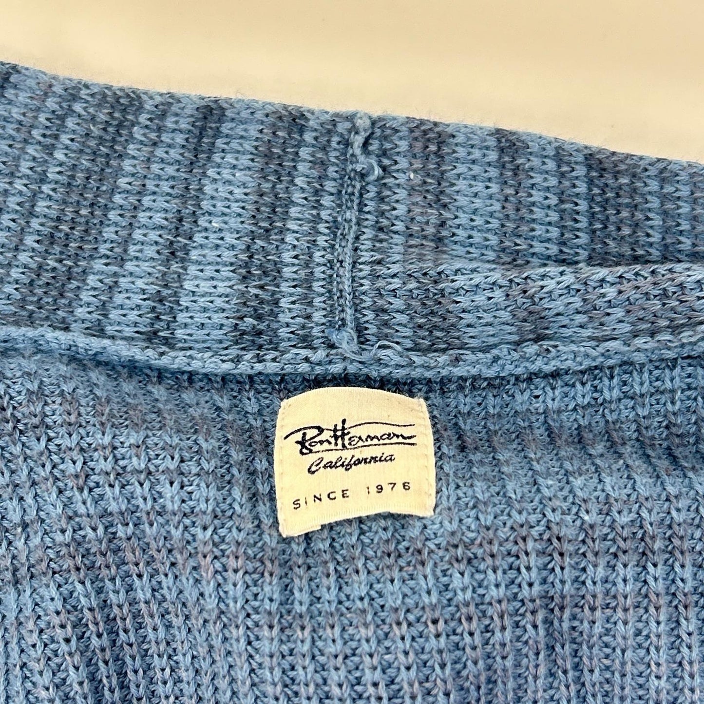 Ron Herman SS25 Gradation Cardigan Blue Size XL