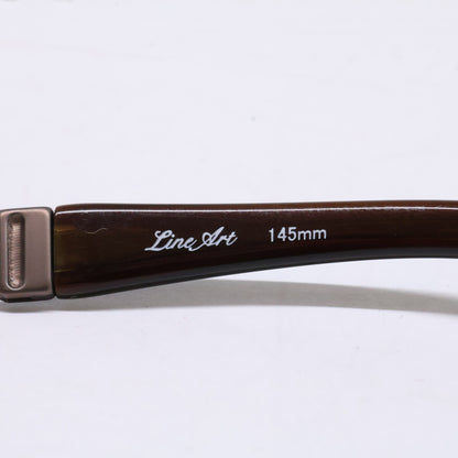 CHARMANT LineArt XL1086 Half-Rim Eyewear Size 55x16-145M