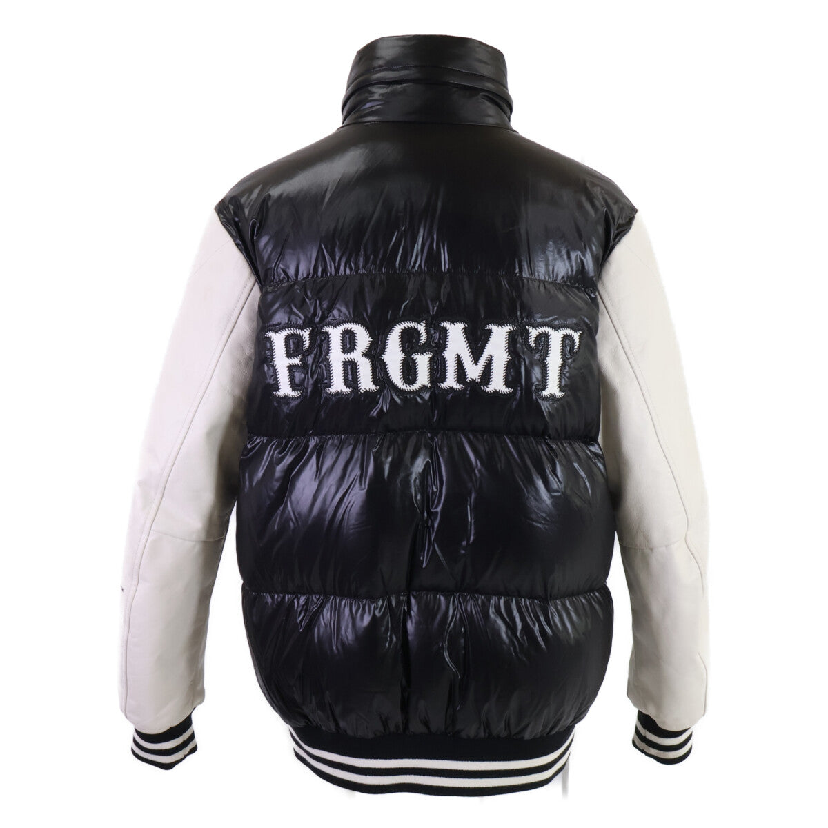 MONCLER x FRAGMENT Quinlan Leather Panel Down Jacket Size 3