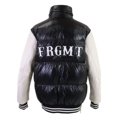 MONCLER x FRAGMENT Quinlan Leather Panel Down Jacket Size 3